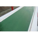 47 cm breed lengte 290 cm. Gebruikt.